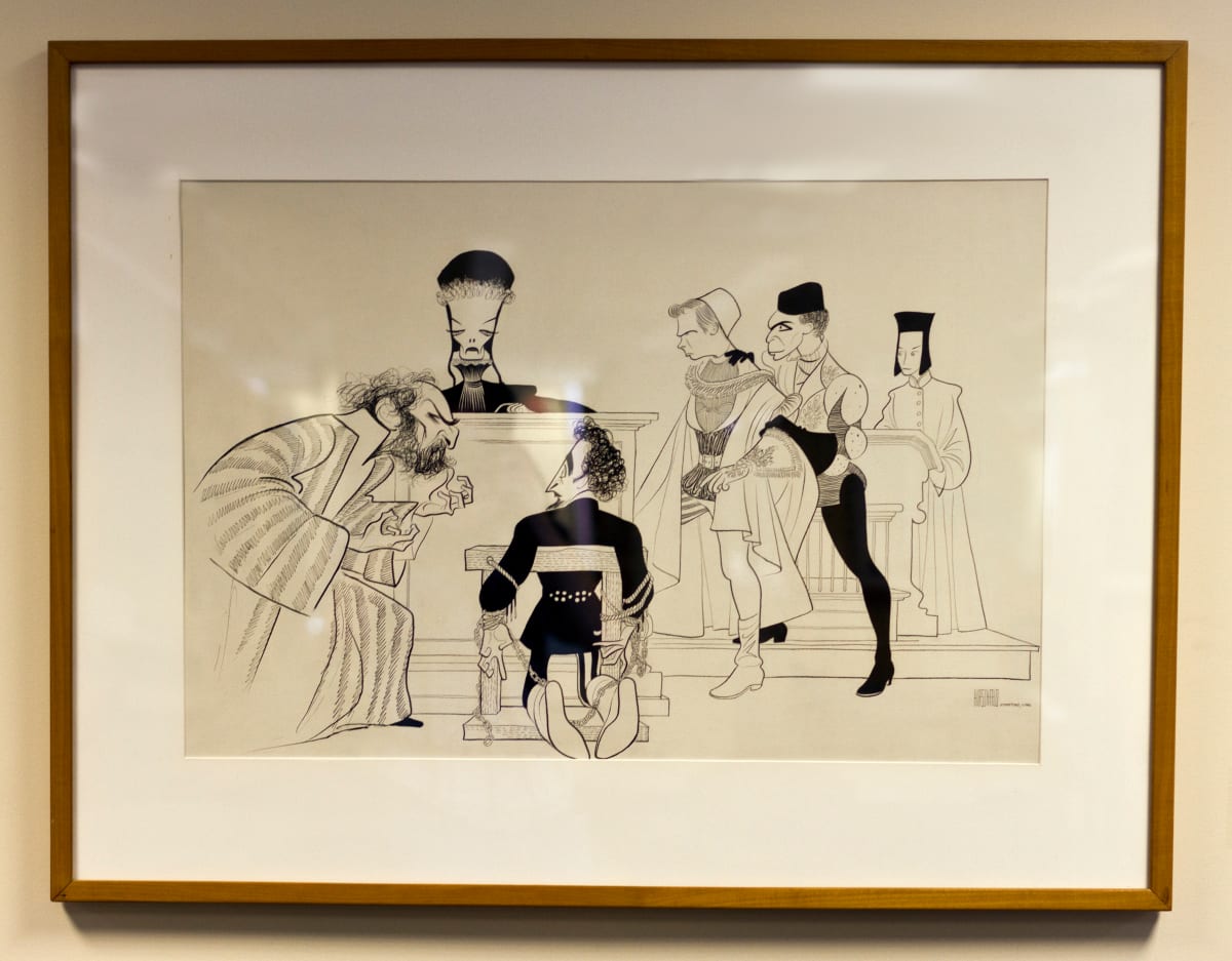 The Merchant of Venice by Alfred Hirschfeld 