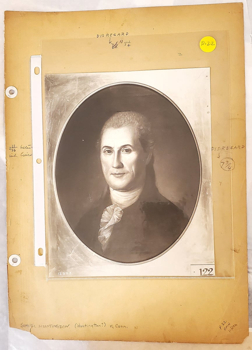 P. 22 Samuel Huntington of CT by Barry Faulkner 