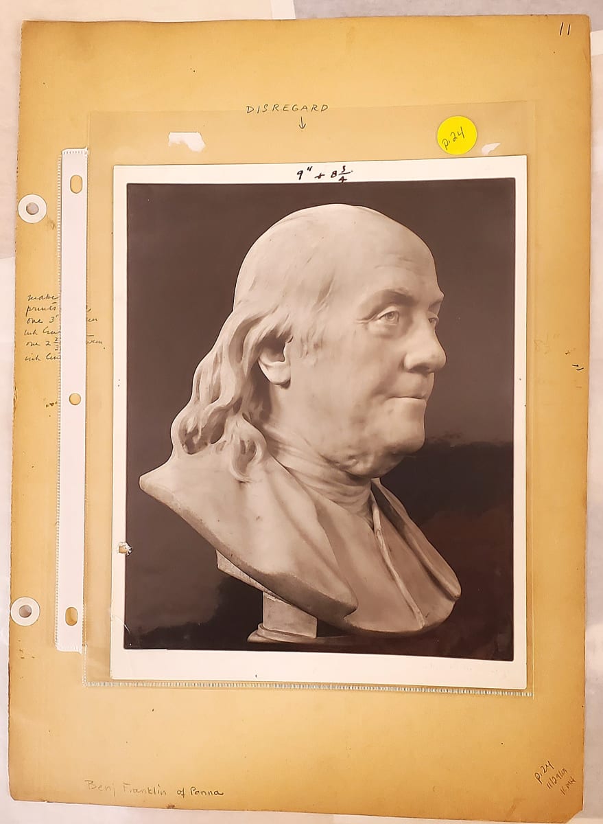 P. 24 Benjamin Franklin of PA by Barry Faulkner 