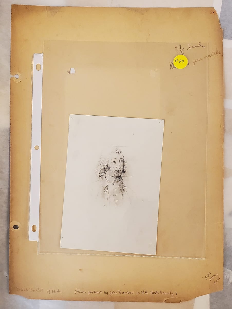 P. 27 Josiah Bartlett of NH by Barry Faulkner 