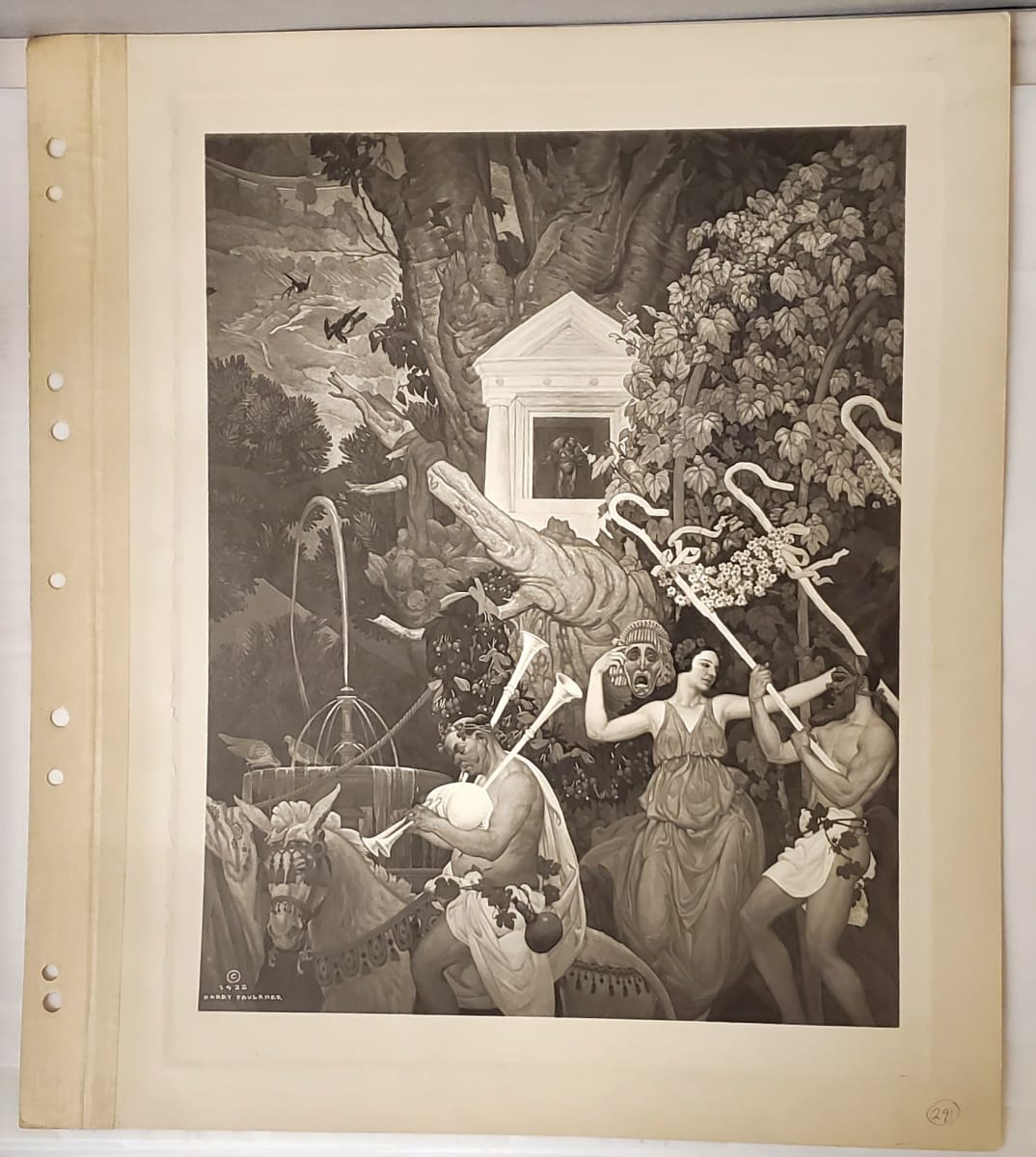 Mural, George Eastman School of Music, Rochester, NY 29 by Barry Faulkner 