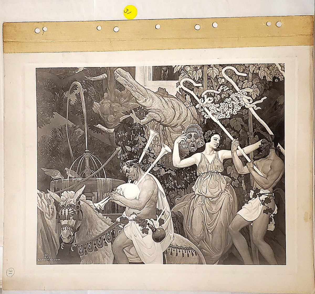 Mural, George Eastman School of Music, Rochester, NY 31 by Barry Faulkner 