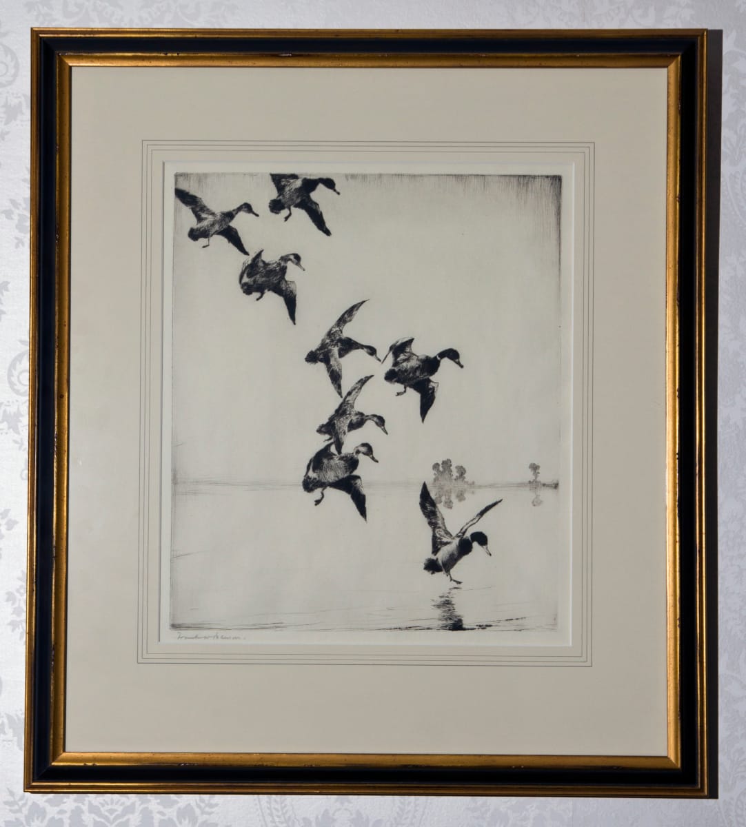 Mallards at Evening by Frank Benson 