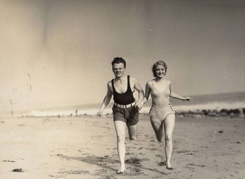 Actors on the Beach 