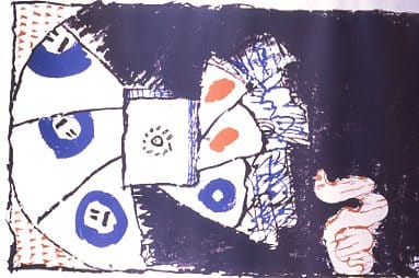 Windows G by Pierre Alechinsky, Image 1.