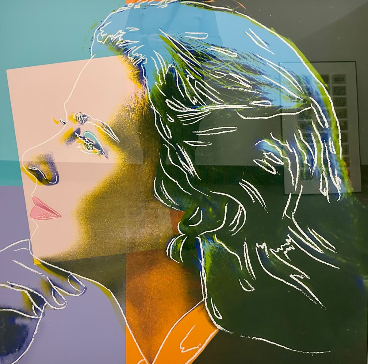 Ingrid Bergman Herself by Andy Warhol 