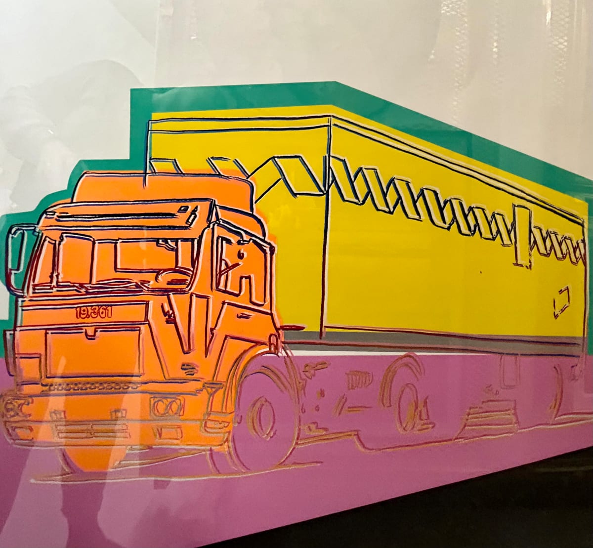 Truck, 1985 FS II, 367 by Andy Warhol 