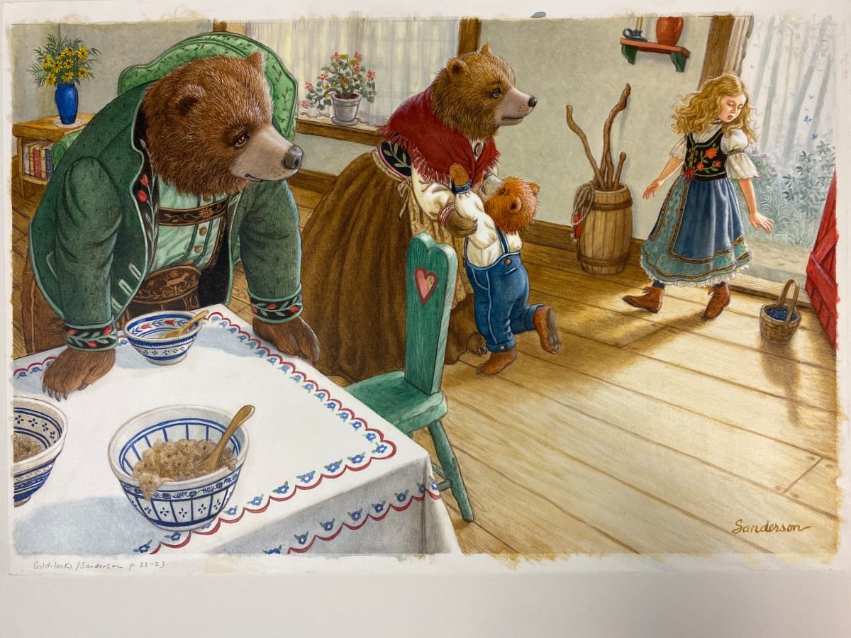 Goldilocks from the collection of Thorne Sagendorph Art Gallery