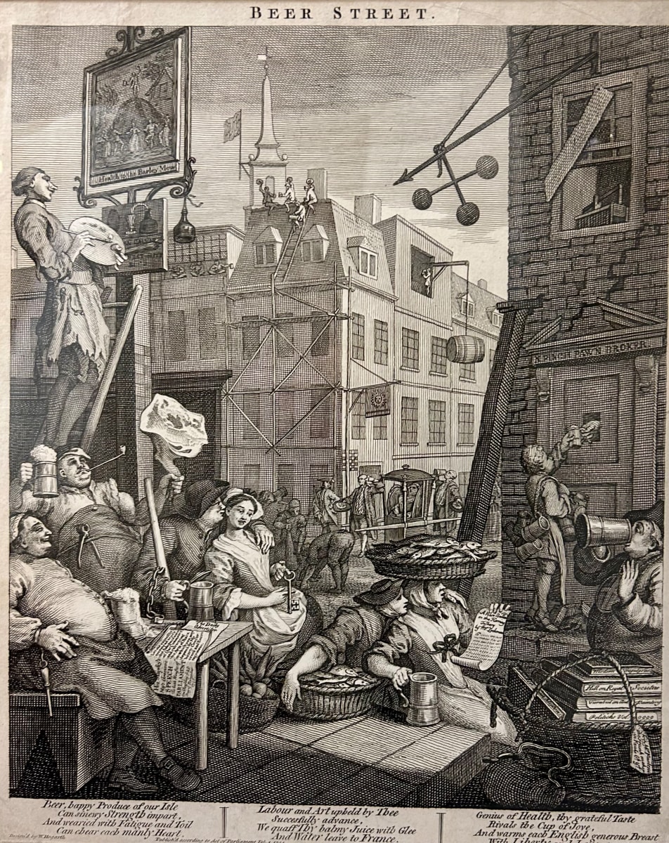 Beer Street by William Hogarth 