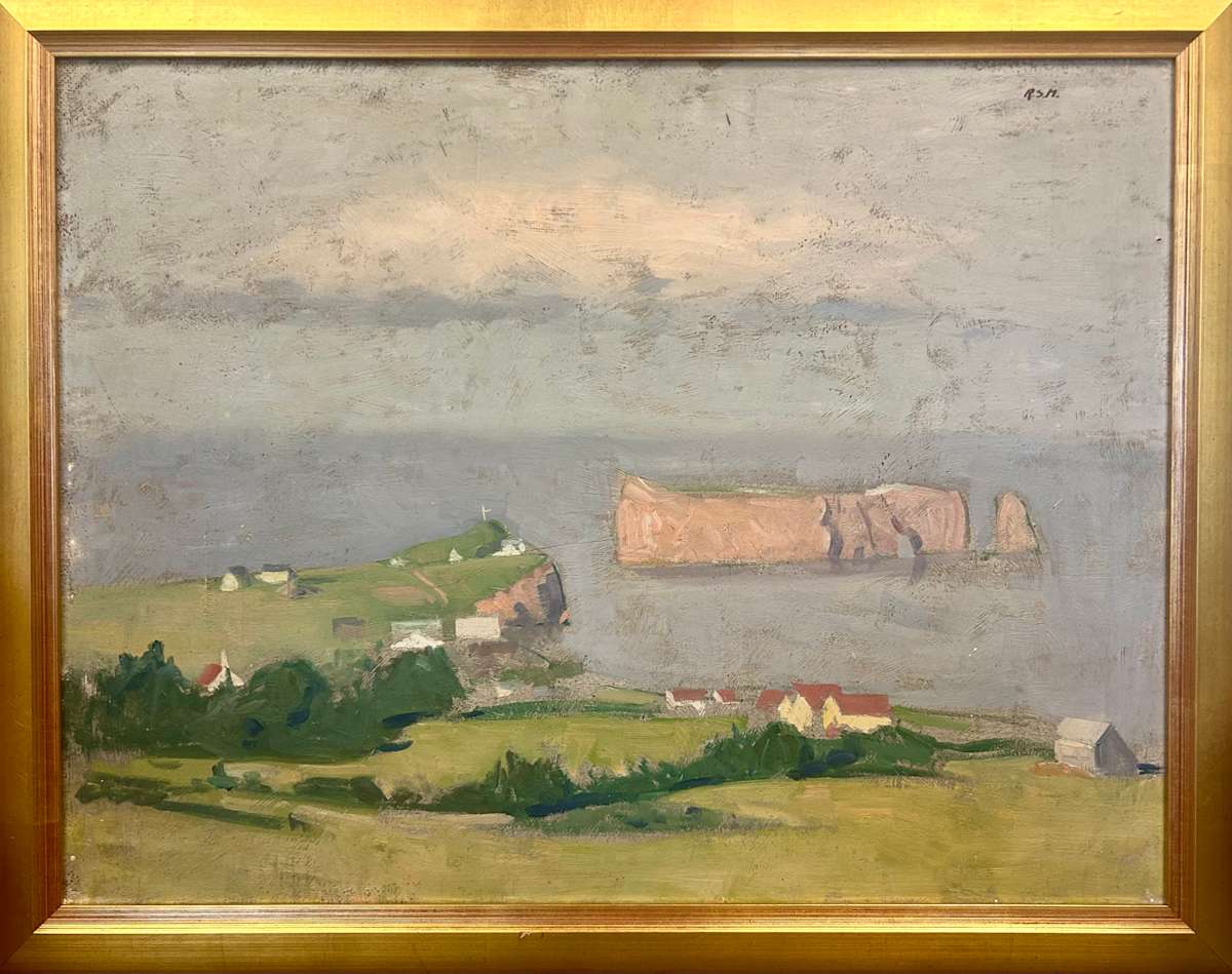 Perce Gaspe Peninsula by Richard Sumner Meryman 