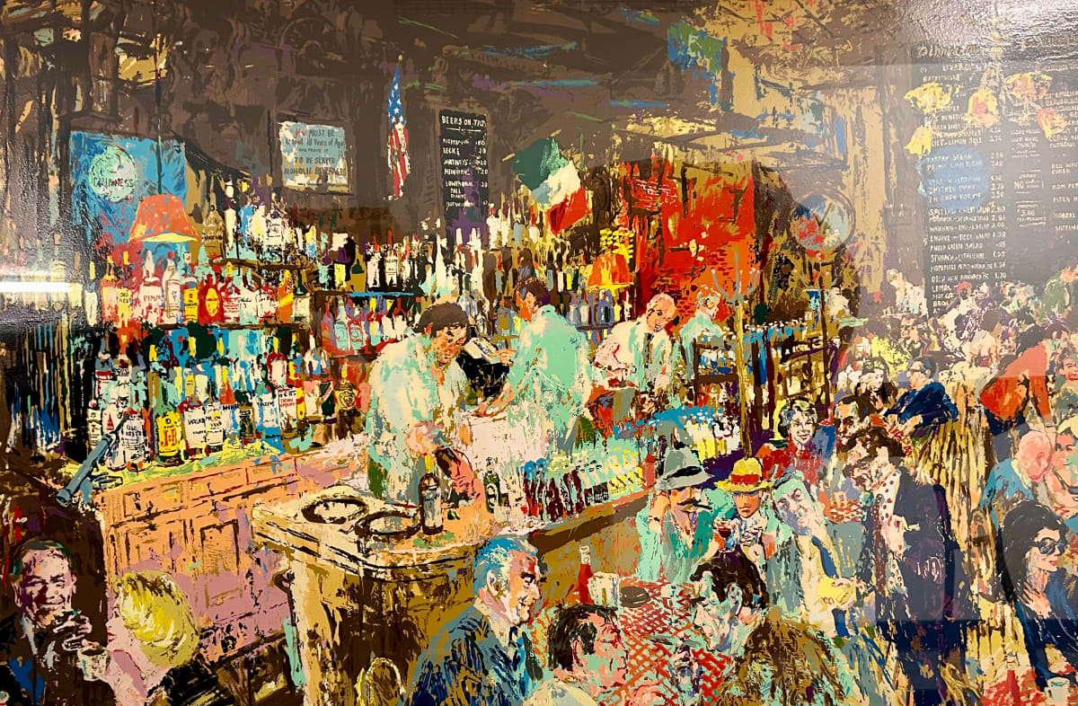 Scene at P.J. Clarke's by LeRoy Neiman 