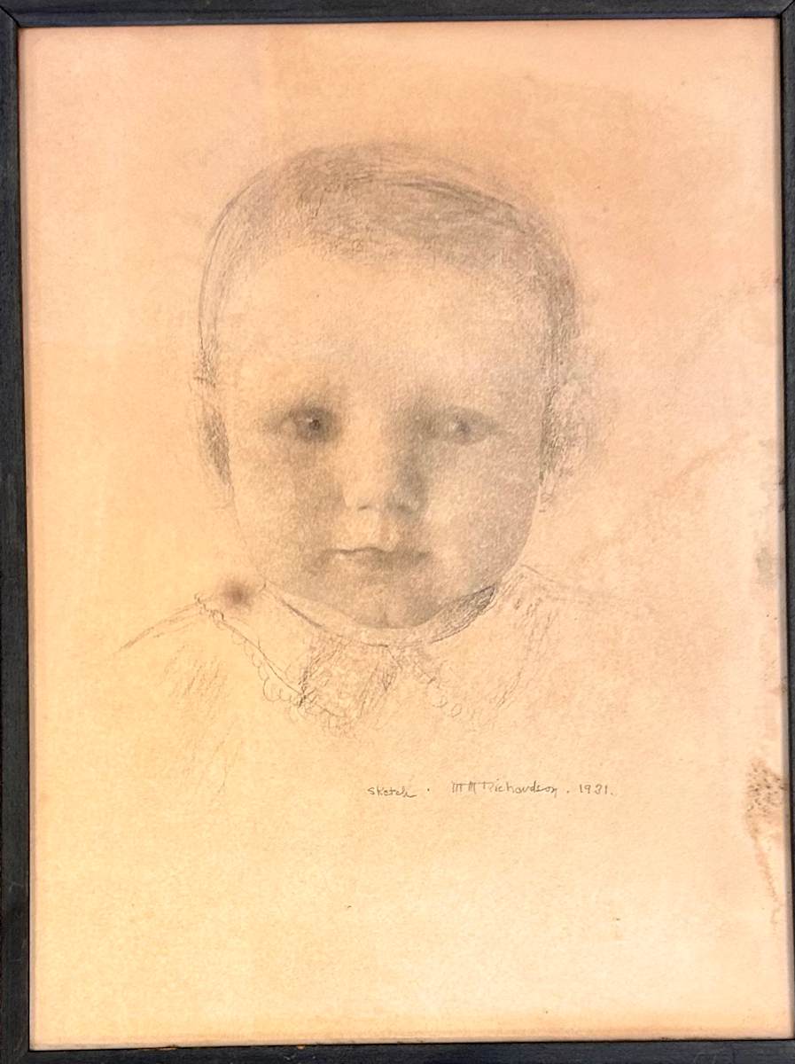 Portrait of Mary Anne Weld by Maybelle Stamper (Richardson) 