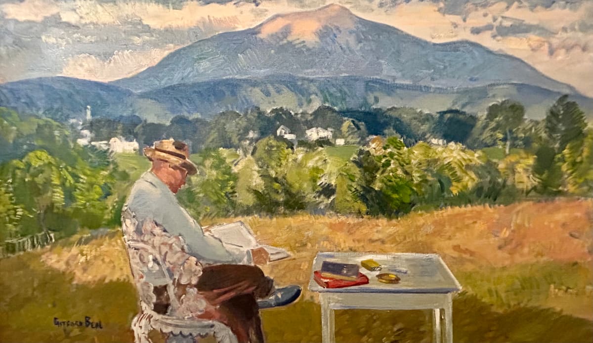 Portrait of Barry Faulkner by Gifford Beal 