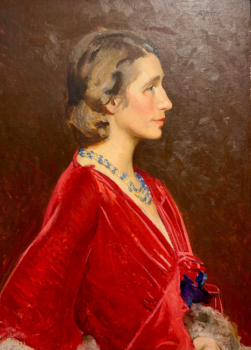 Portrait of BeaTrix Thorne Sagendorph by Richard Sumner Meryman 