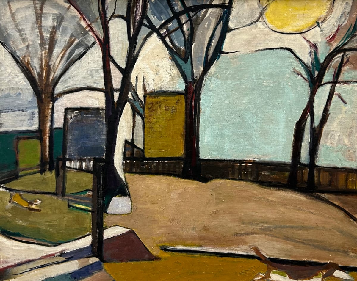Backyard by Jane Thorne 