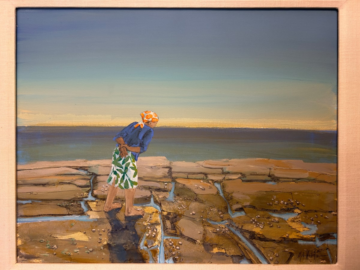 Sunrise on the Rocks by Unknown 