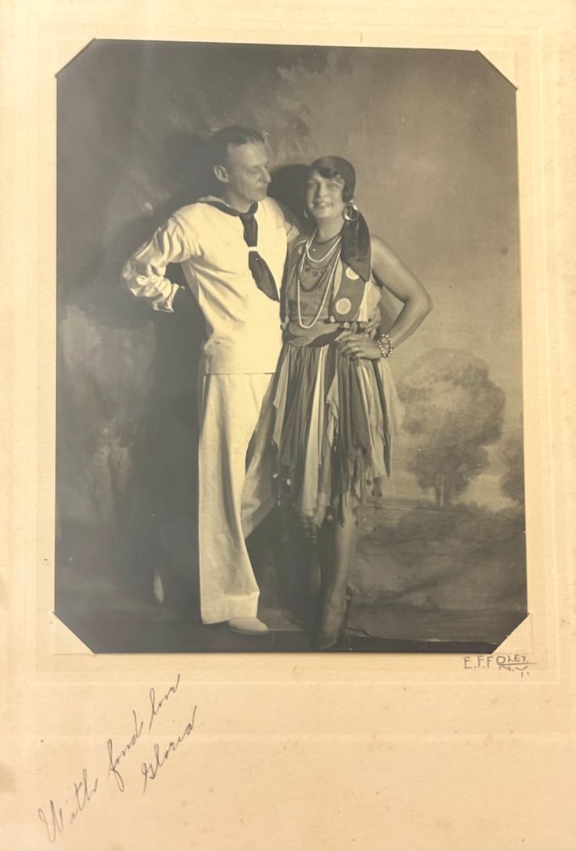Matted Oversized Framed Portrait by E. F. Foley, Image 1.