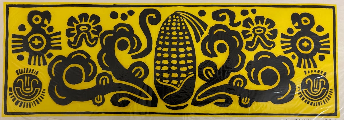 Corn Motif by Eliezer Canul 