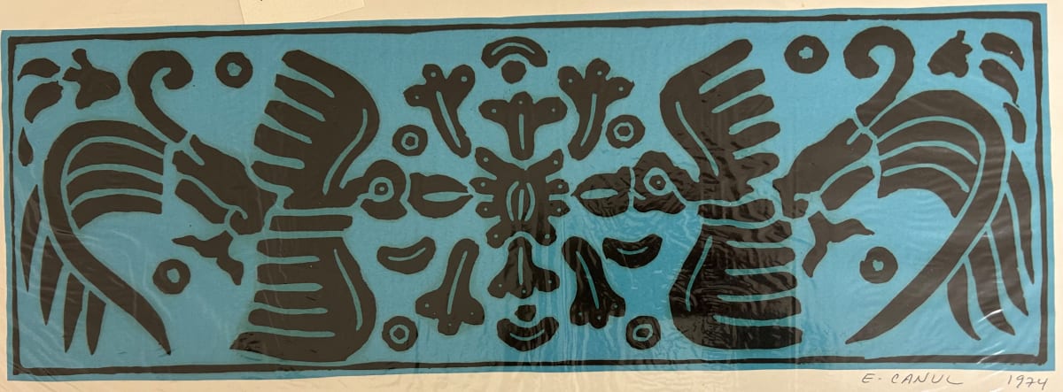 Two Quetzel Figures by Eliezer Canul 