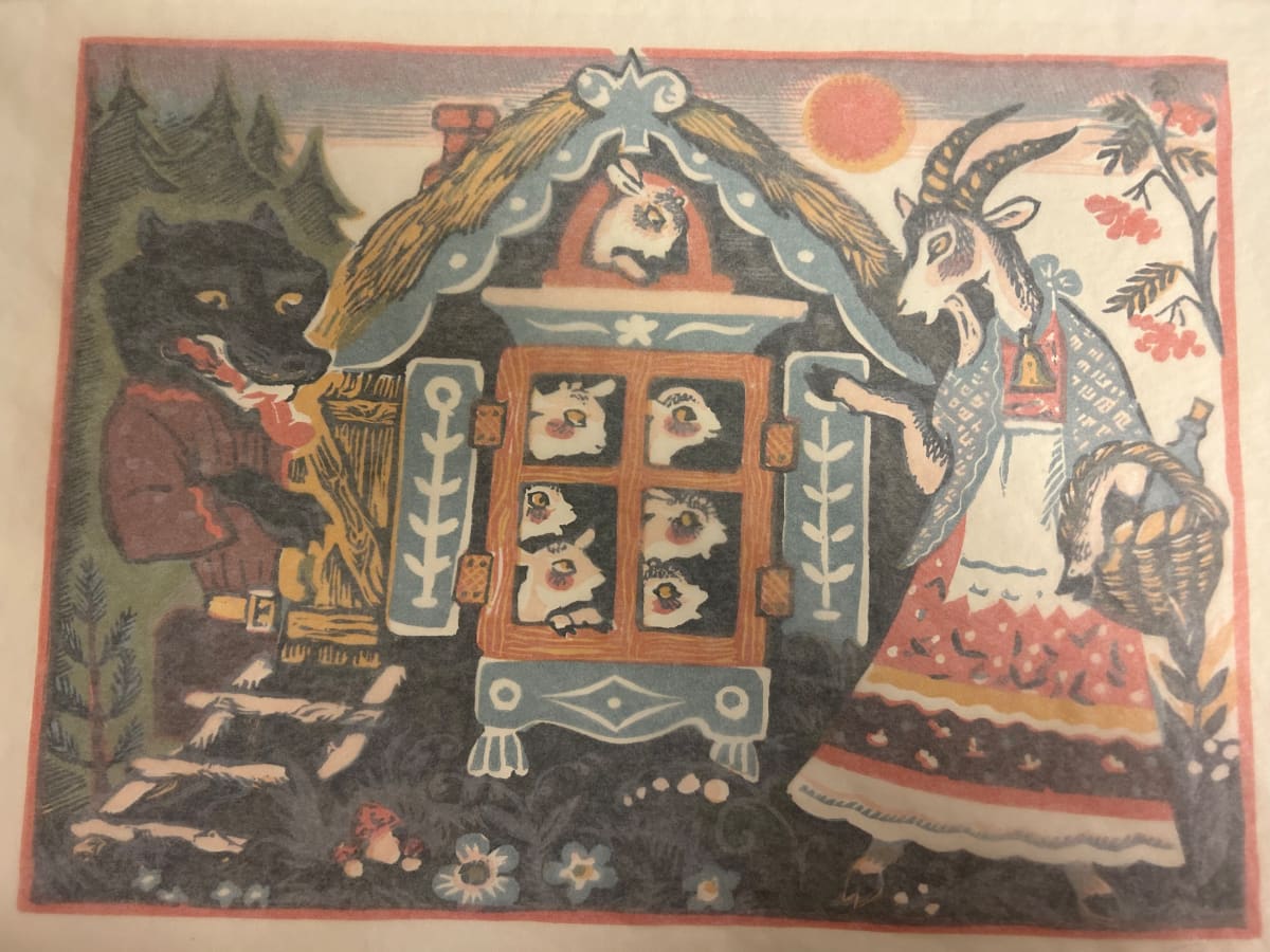 The Wolf and the Goat by Victor Pyatkov Leonora Ysupova 