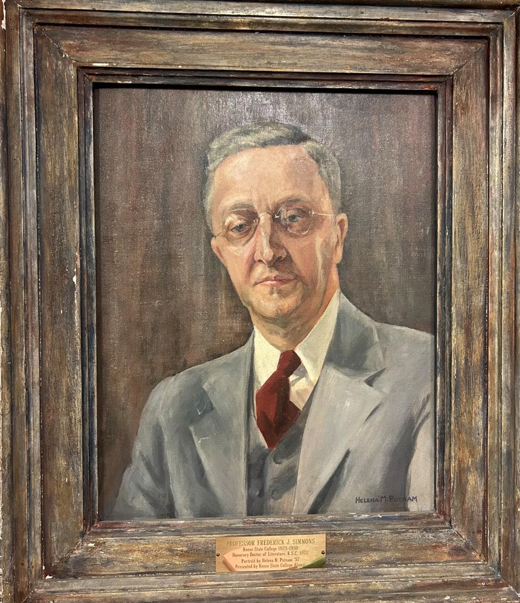 Professor Frederick J. Simmons by Helena M. Putnam 