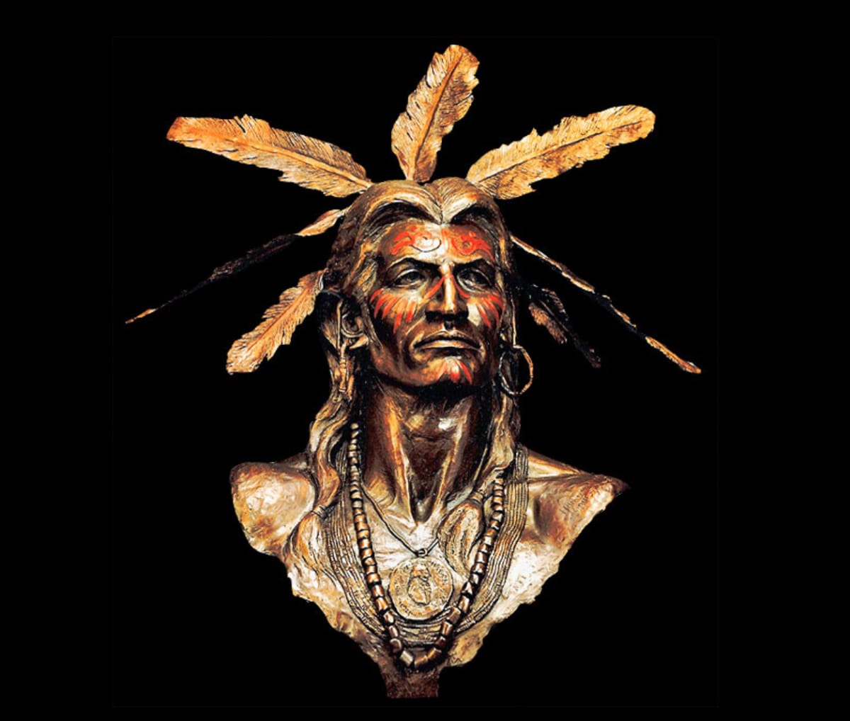Uncas by Jud Hartman 