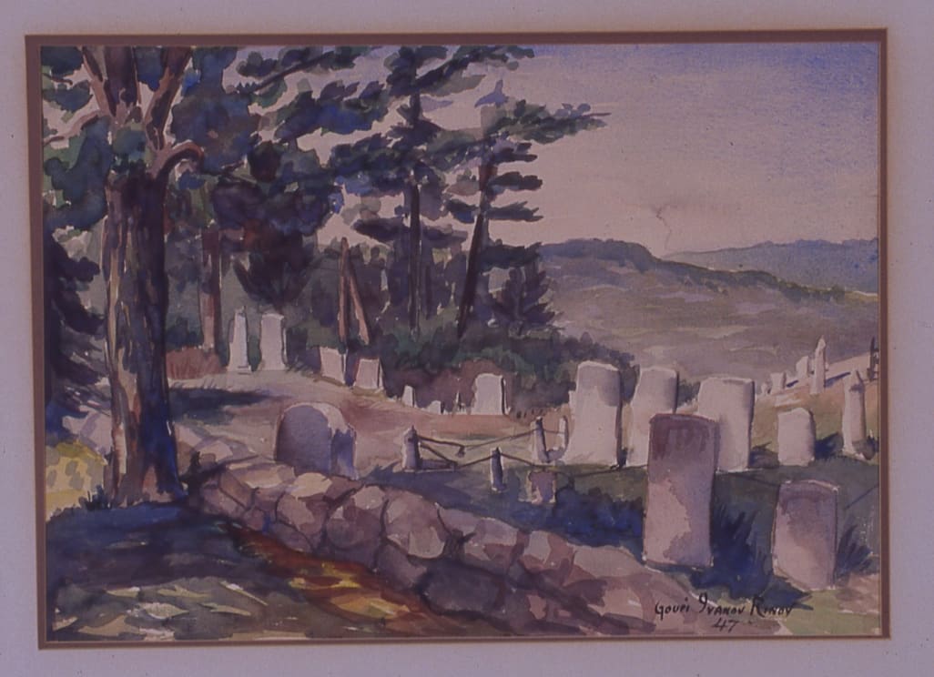 Harrisville Cemetery by Gouri Ivanov-Rinov 