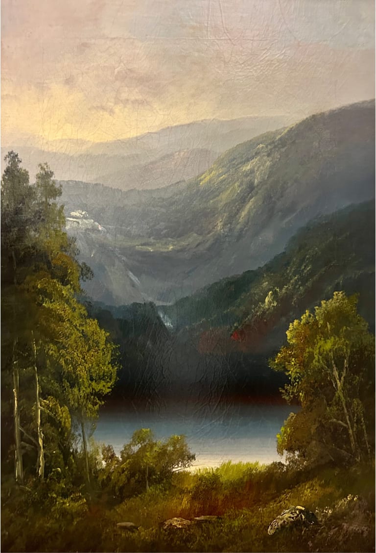 Untitled Landscape by Alexander Wyant 