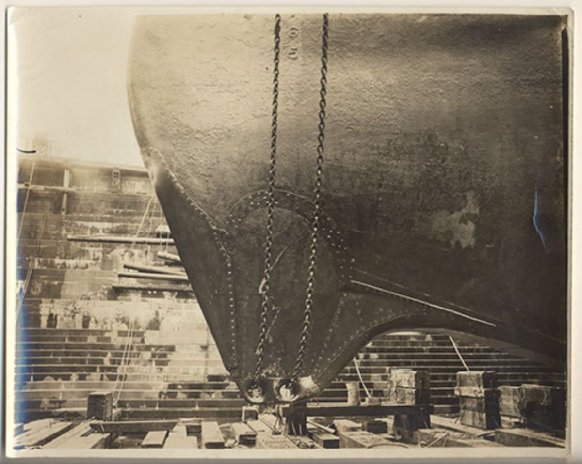 War ship detail 