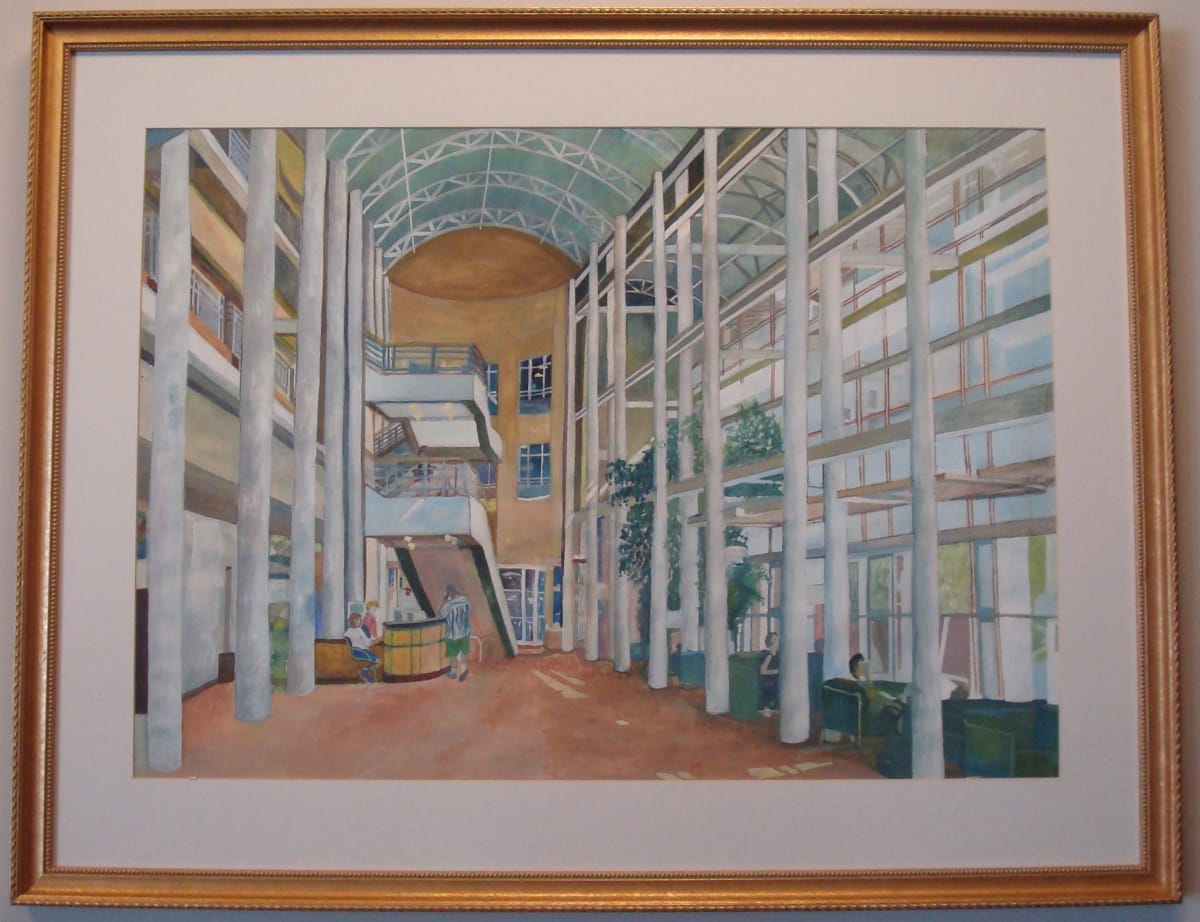 The Sunlit Atrium by Robert D'Arcy 