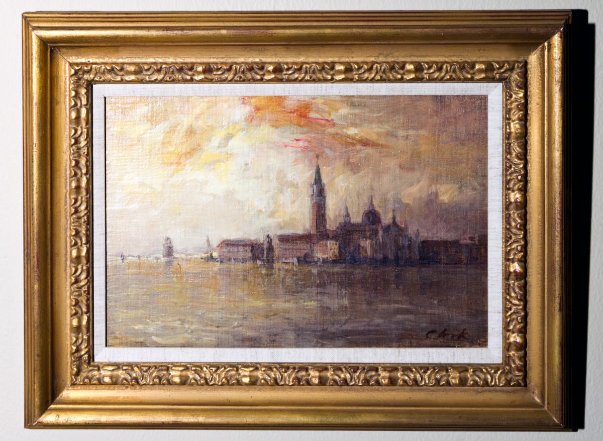 Sunrise Over San Giorgio by H. Thomas Clark 