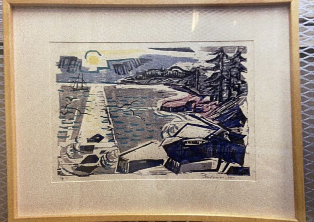 The Cove, Maine by Werner Drewes 