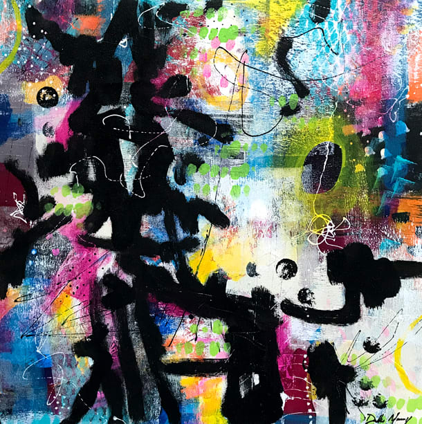 Graffiti Nights by Debbi Murray, Image 1.