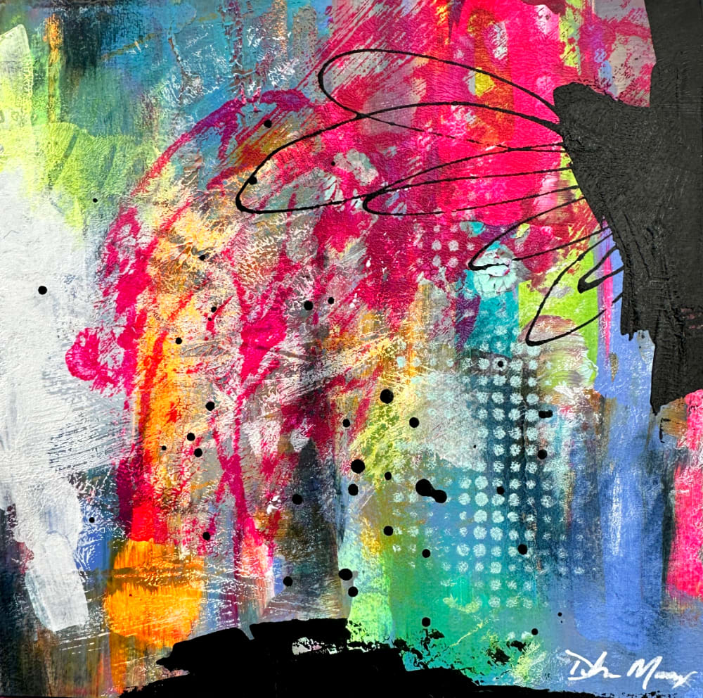 Neon Therapy III by Debbi Murray 