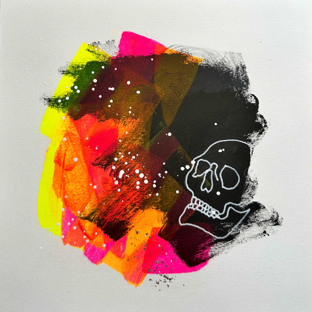 Skull Candy #3 by Debbi Murray 