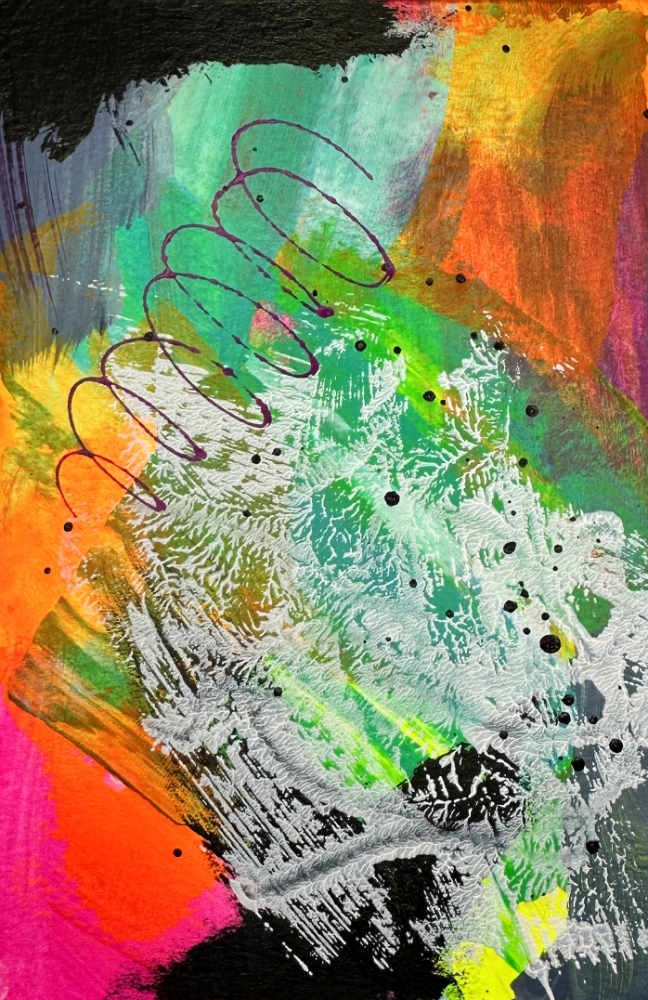 Gummy Galaxy #1 by Debbi Murray 