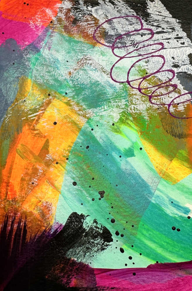 Gummy Galaxy #2 by Debbi Murray 