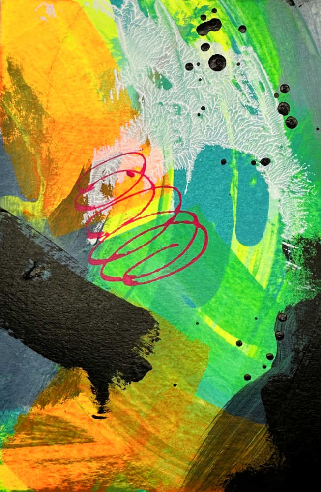 Luminous Garden #1 by Debbi Murray 