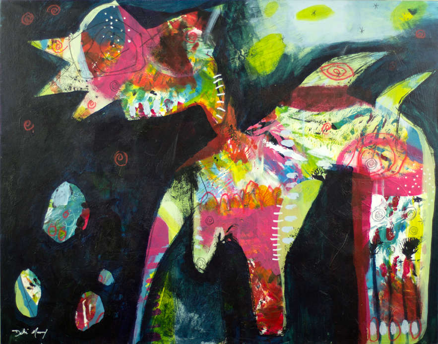 Dragon in Space by Debbi Murray, Image 1.
