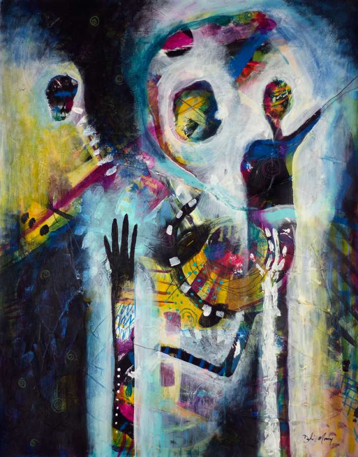 Dancing with Skulls by Debbi Murray, Image 1.