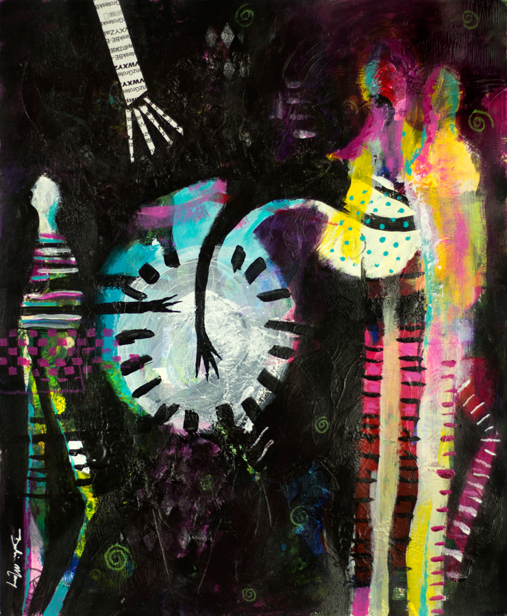 Reaching Through Time by Debbi Murray 