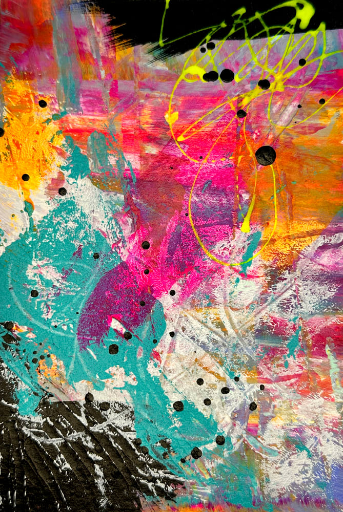 Sundown Garden III by Debbi Murray 