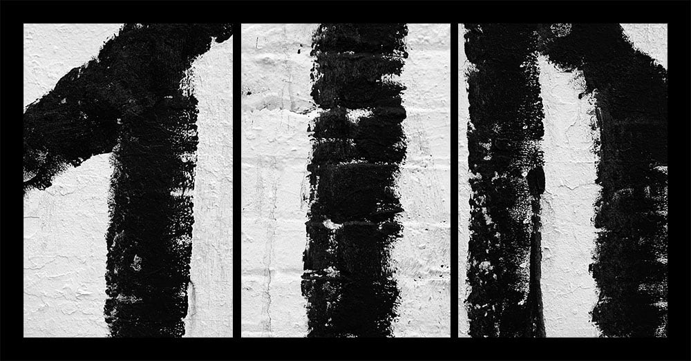 E 3rd St LA Triptych by Michael Benari 