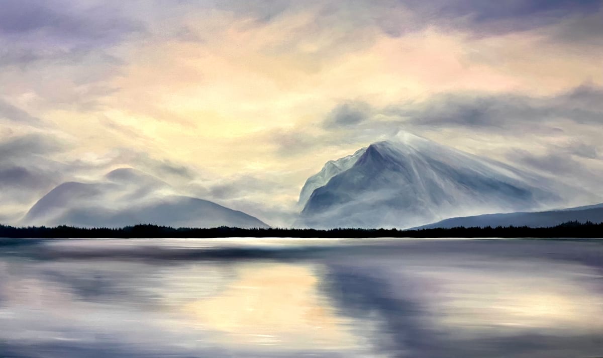 When All Is Still - Vermillion by Corrinne Wolcoski 