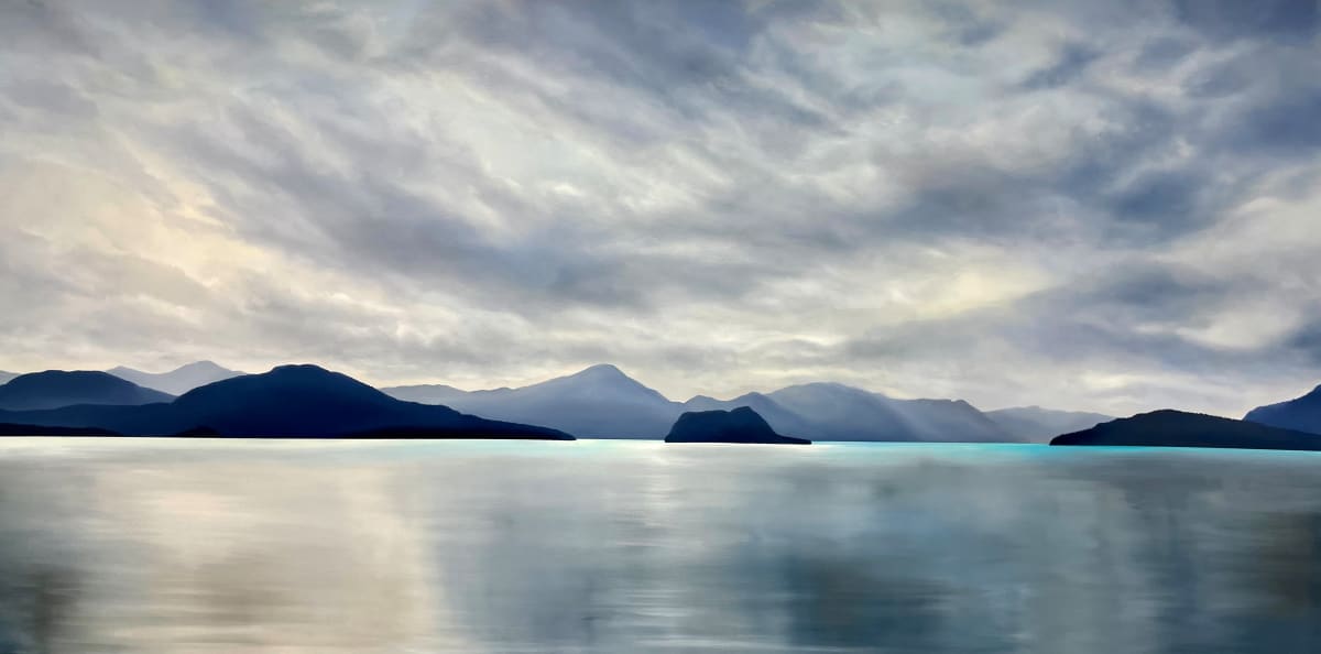 Over There - Salish Sea by Corrinne Wolcoski 