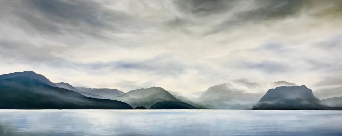 Foggy View from Copper Cove by Corrinne Wolcoski 