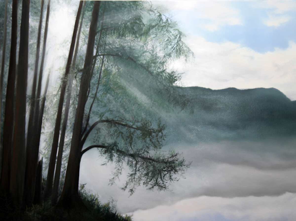Pyramid Mist by Corrinne Wolcoski 