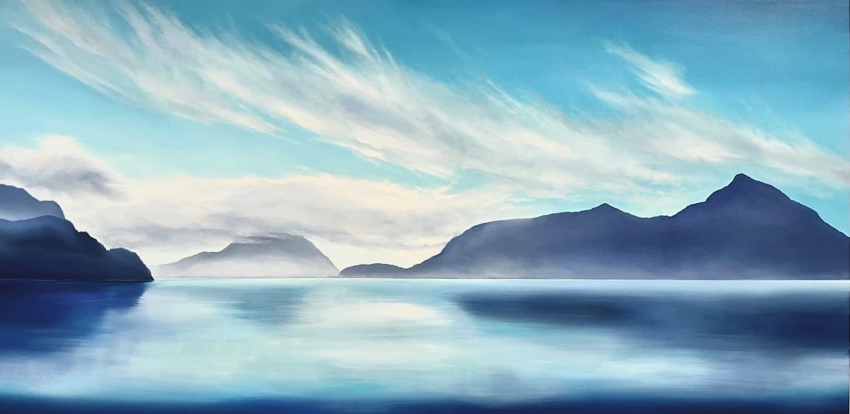 View from Porteau Cove Beach by Corrinne Wolcoski 