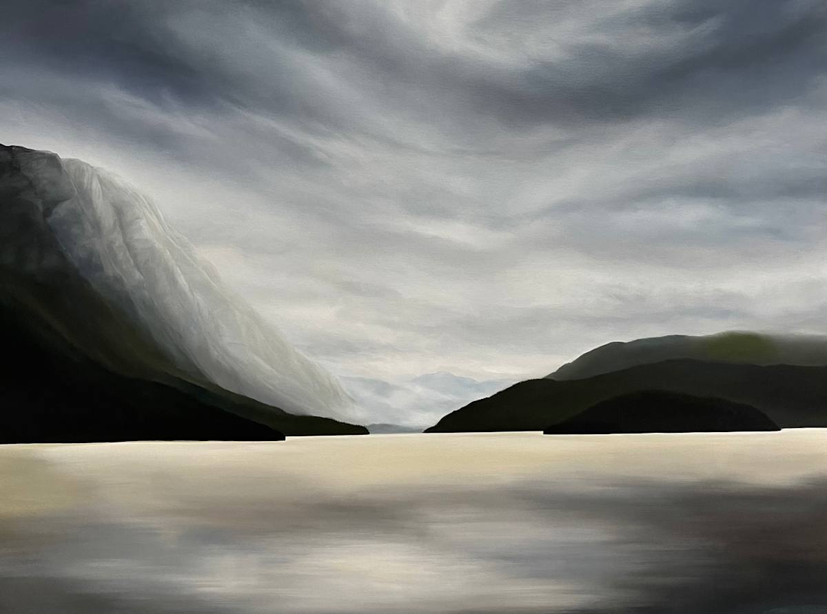 Silent Moments on the Flats by Corrinne Wolcoski  Image: commission based on The Flats