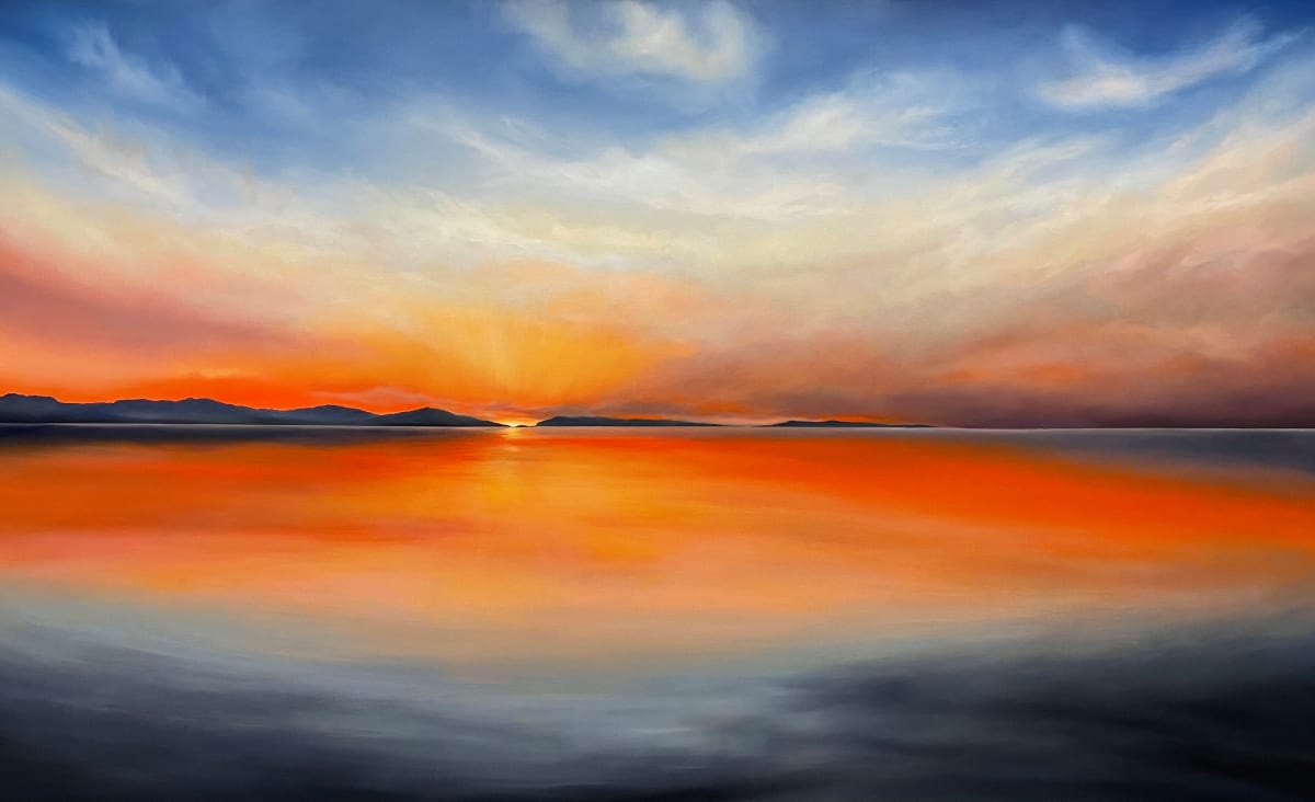 Warm Silence Surrounds Me by Corrinne Wolcoski 